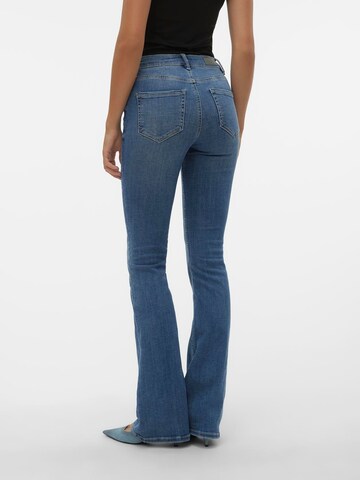 VERO MODA Bootcut Džíny 'Flash' – modrá