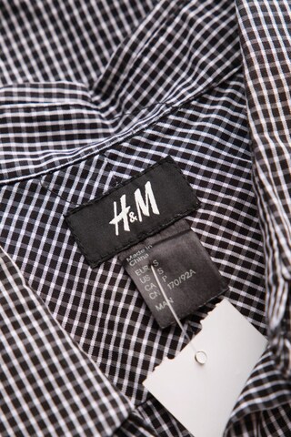 H&M Hemd S in Schwarz