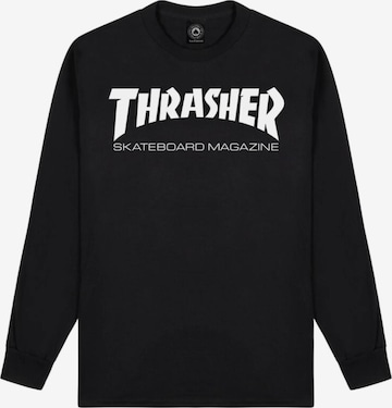 THRASHER Koszulka 'SKATE MAG' w kolorze czarny: przód