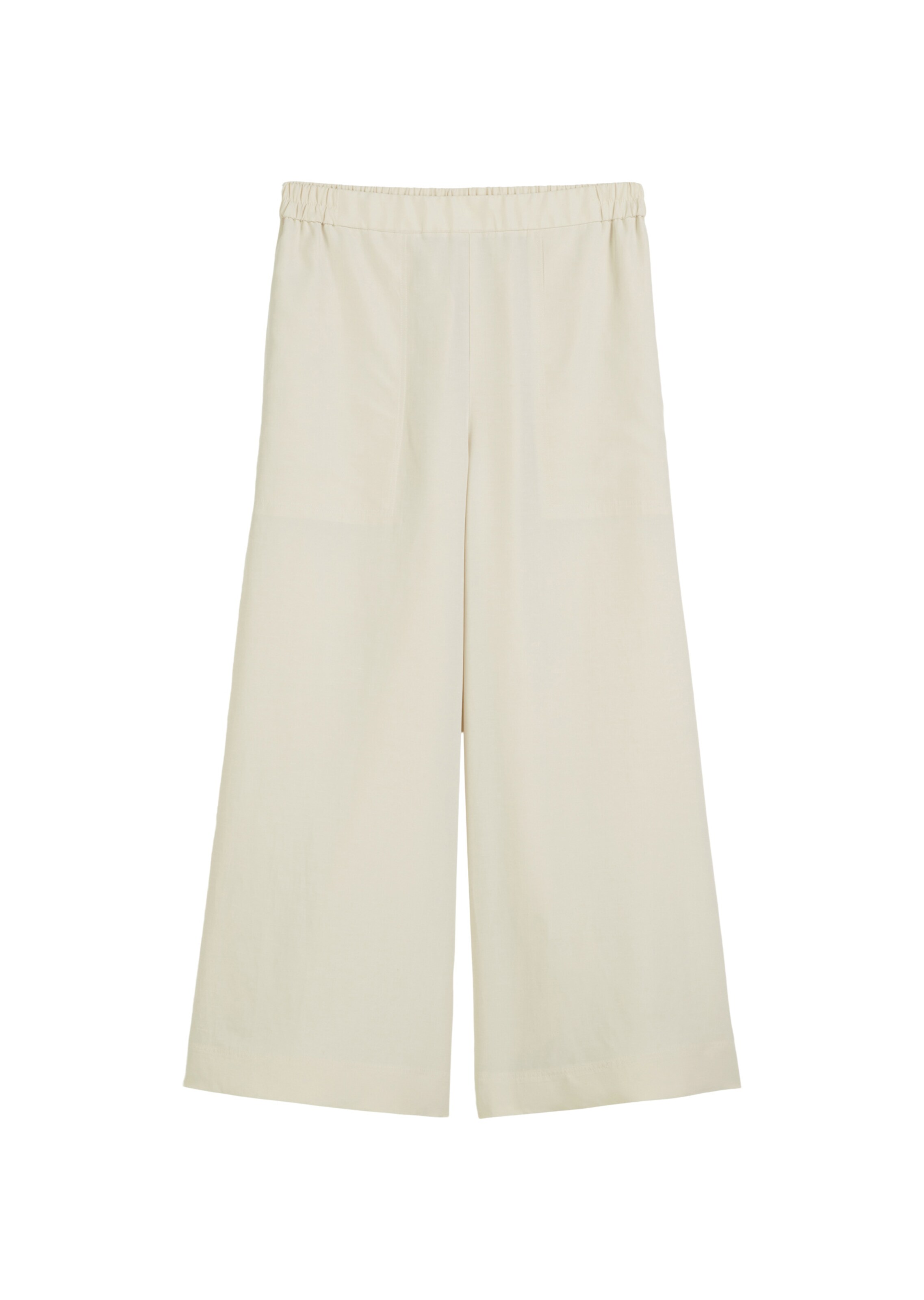 Marc O'Polo Wide leg Trousers in Grey: front