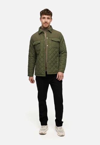 INDICODE JEANS Tussenjas 'Dome' in Groen