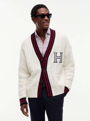 TOMMY HILFIGER Strickjacke in Beige: Vorderseite