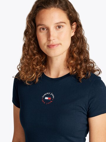 Tommy Jeans Футболка 'ESSENTIAL' в Синий