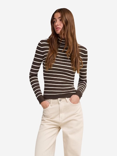 ONLY Kampsun 'ONLKAROL L/S ROLLNECK PULLOVER KNT NOO 15165075' XS suuruses pruun, Tootevaade