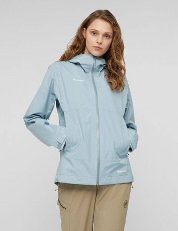 MAMMUT Outdoor Jacket in Blue: front