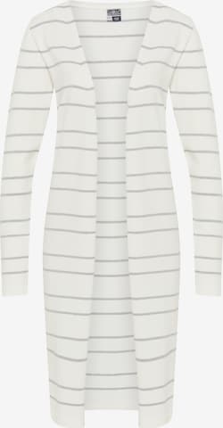 DreiMaster Maritim Вязаная кофта в Белый: спереди