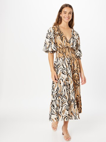 Robe River Island en mélange de couleurs : devant