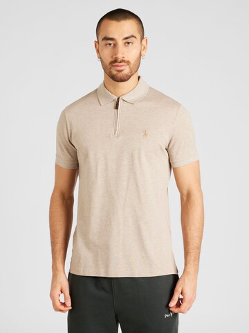 T-Shirt Polo Ralph Lauren en beige : devant