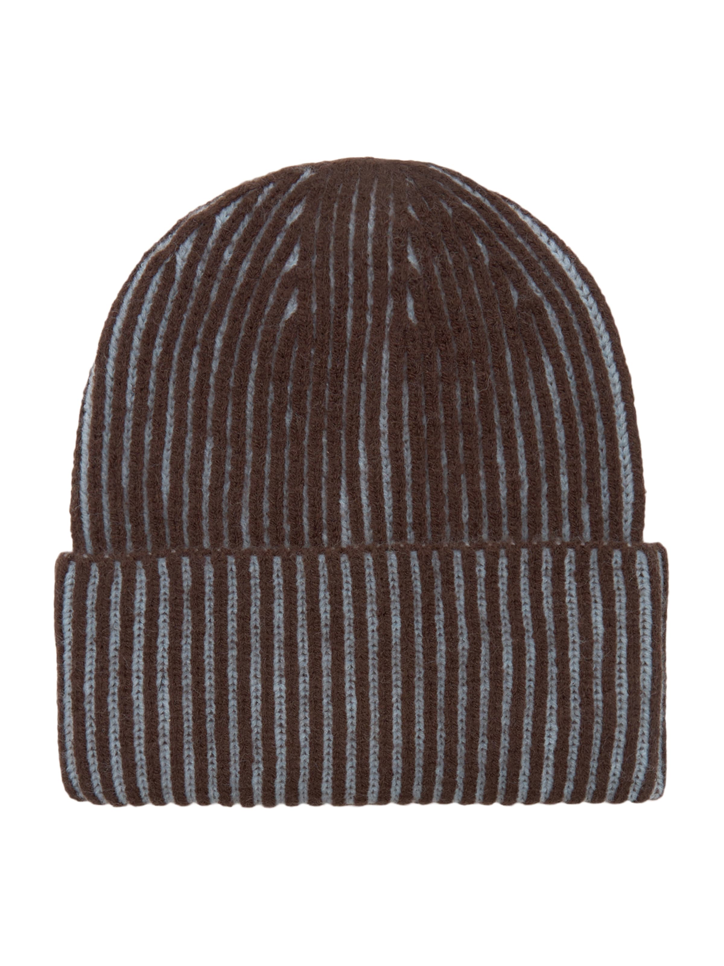 Pull&Bear Mütze in opal / braun, Produktansicht