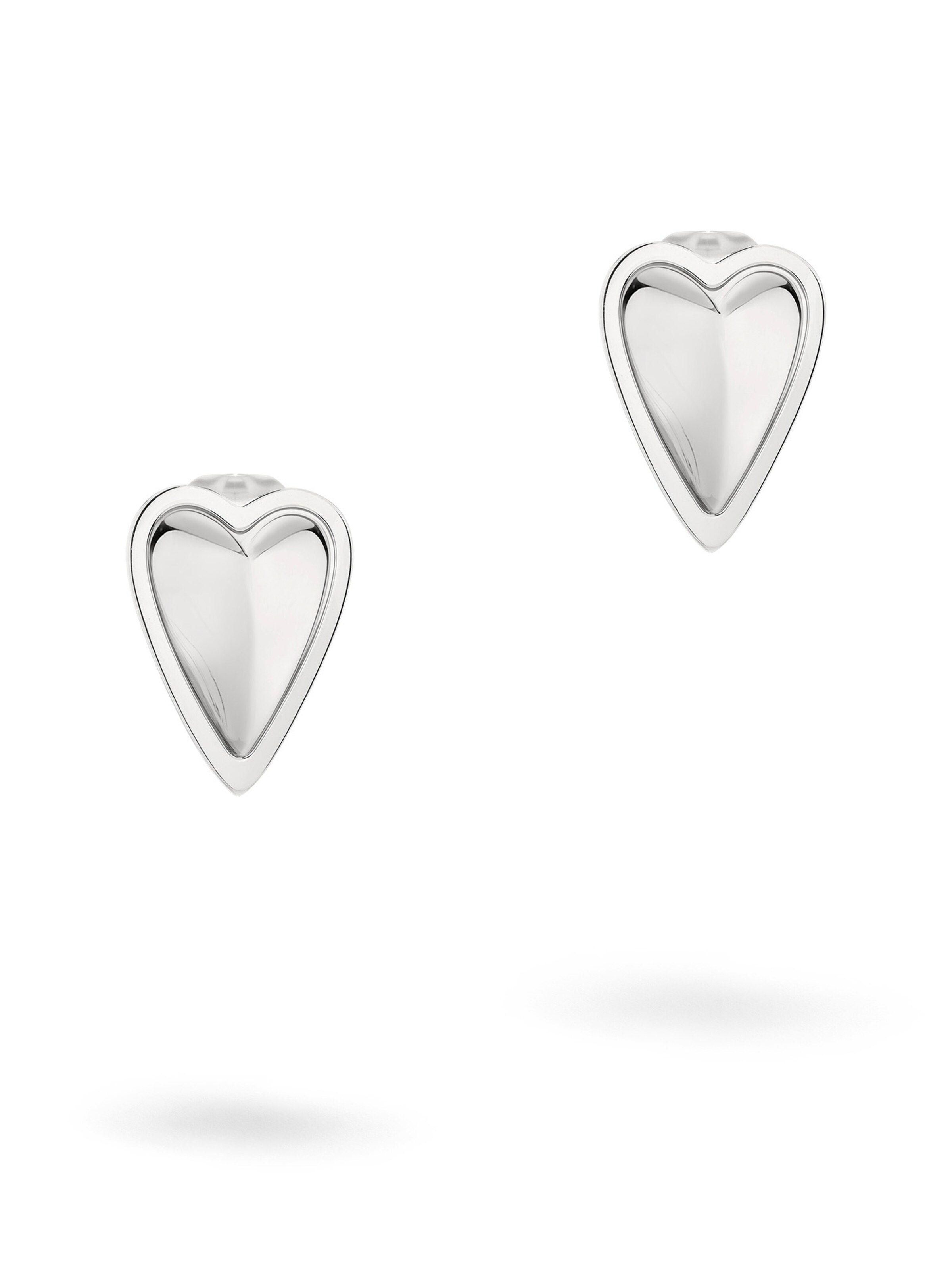 Liebeskind Berlin Ohrringe 'Heart' in Silber