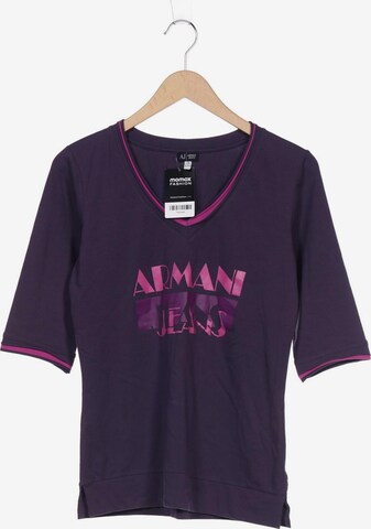 Armani Jeans T-Shirt XXXL in Lila: predná strana