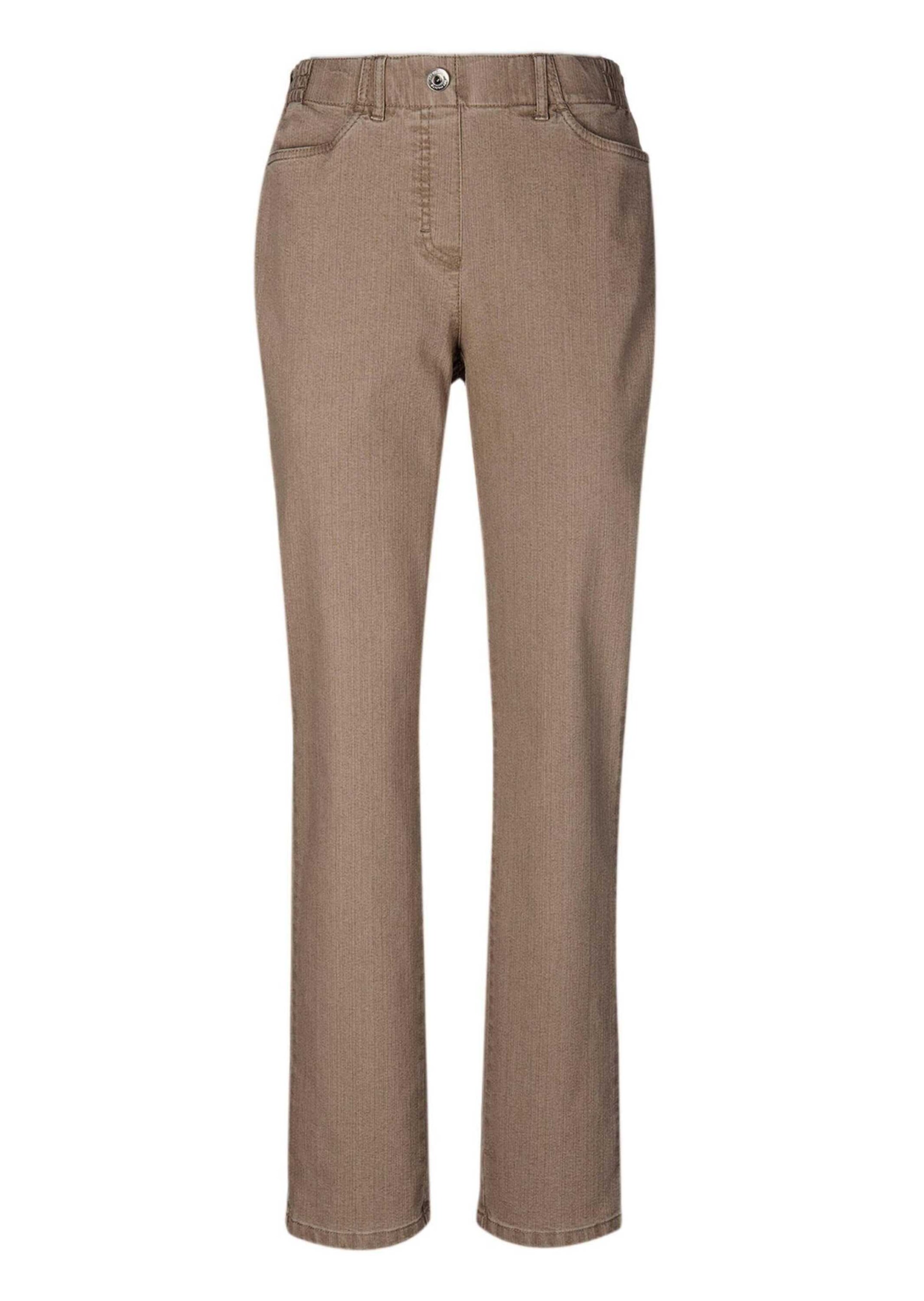 Goldner Jean 'MARTHA' en beige, Vue avec produit