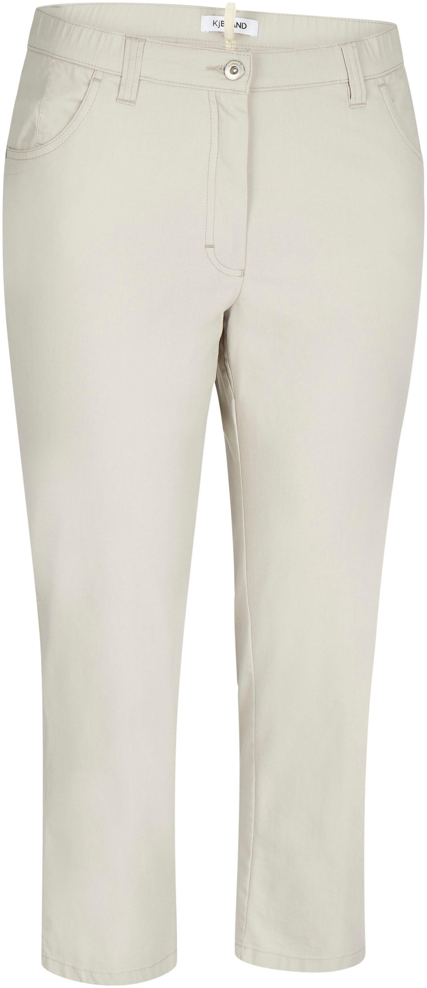KjBRAND Regular Pants in Beige: front
