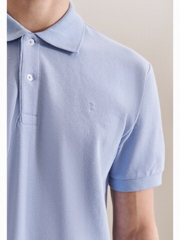 SEIDENSTICKER Poloshirt in Blau