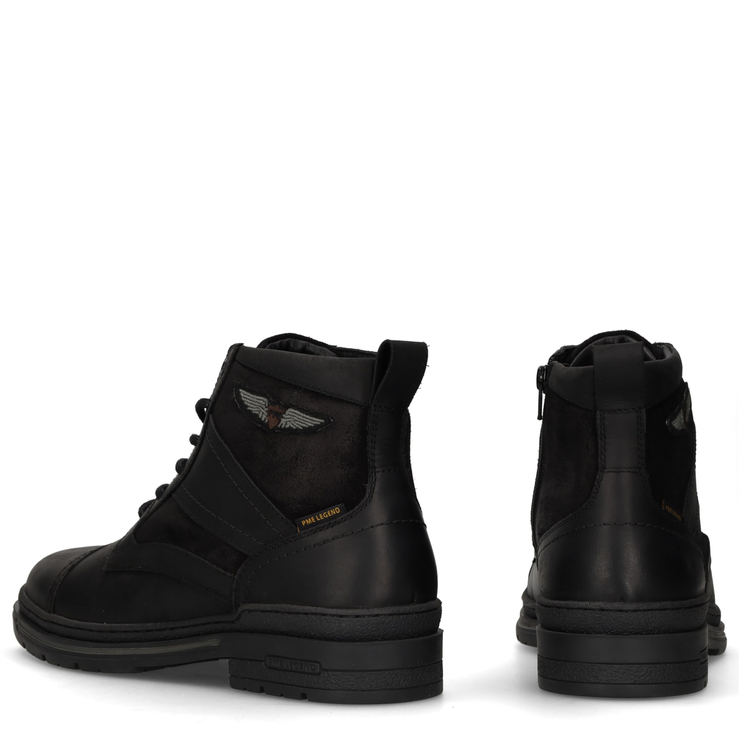 PME Legend Lace-Up Boots in Black