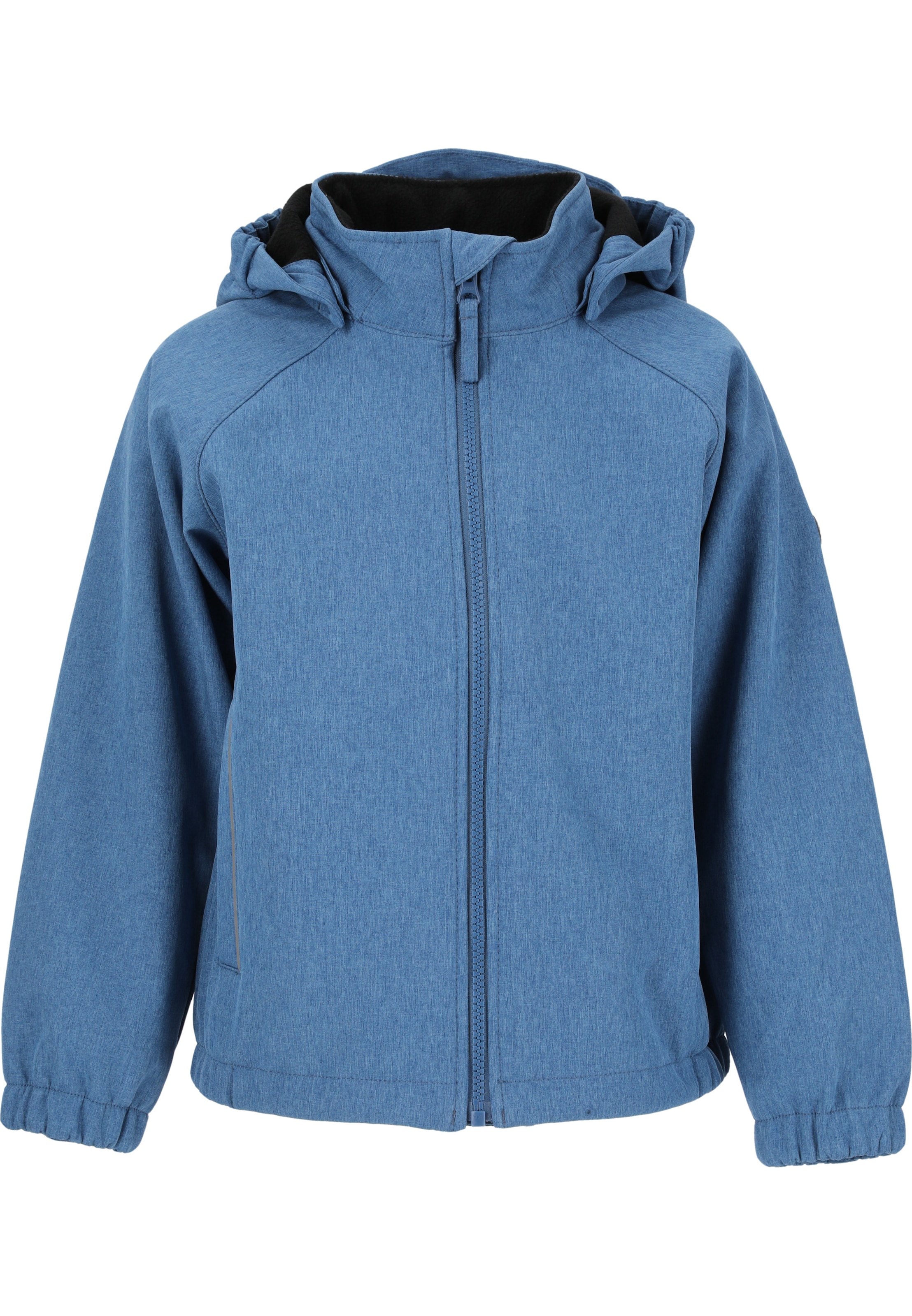 ZigZag Softshelljacke 'Bjorn' in Blau: Vorderseite
