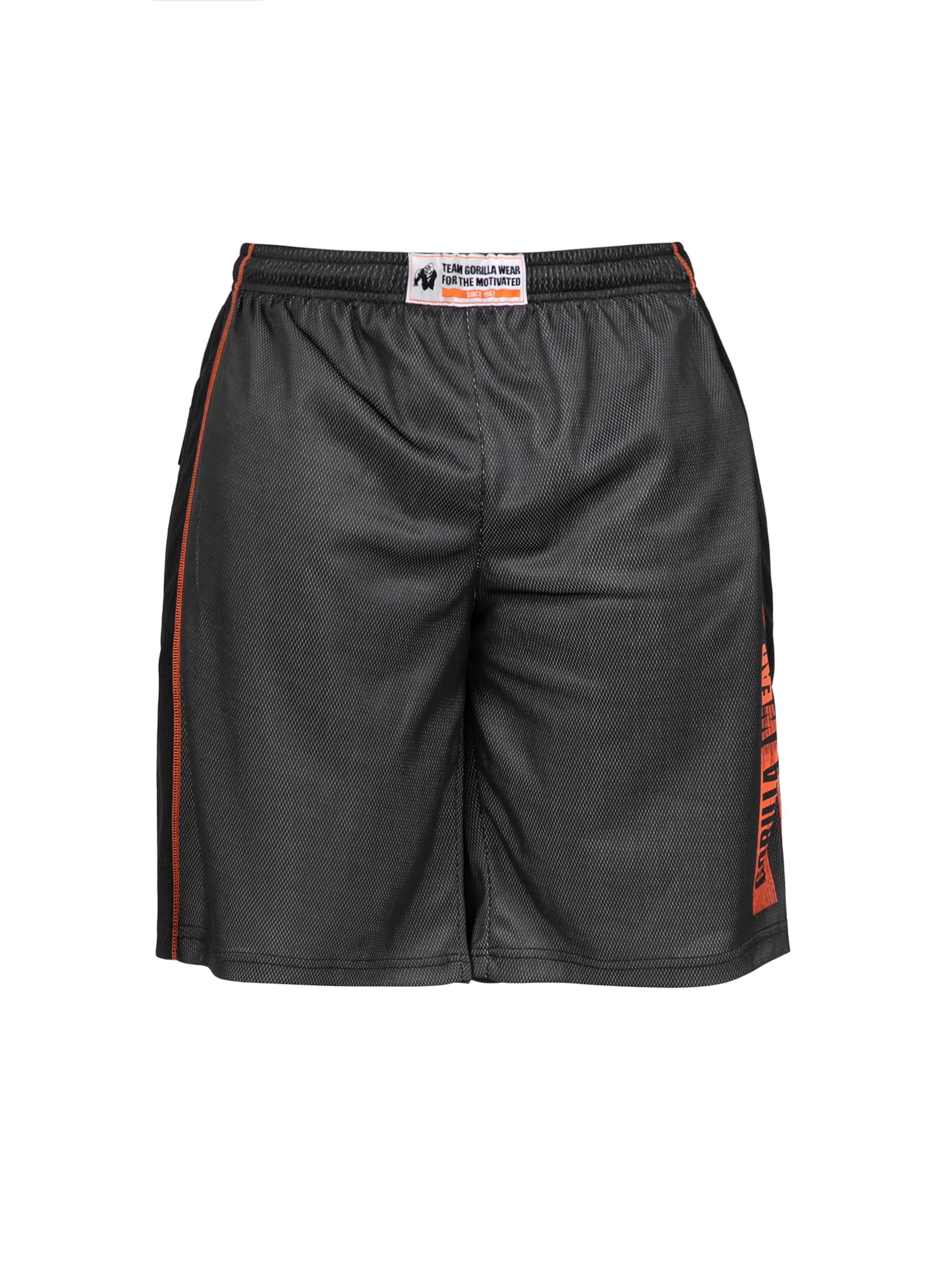 Loosefit Pantaloni sportivi 'Wallace' di Gorilla Wear in nero: frontale