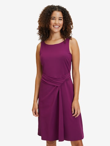 Vera Mont Dress in Purple: front