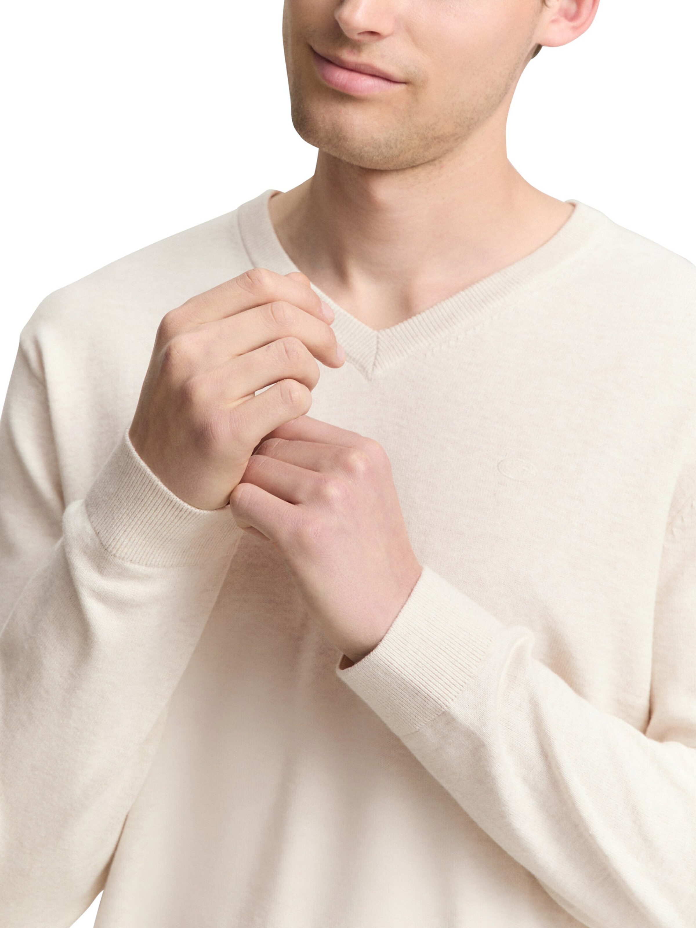 TOM TAILORPulover - bež boja