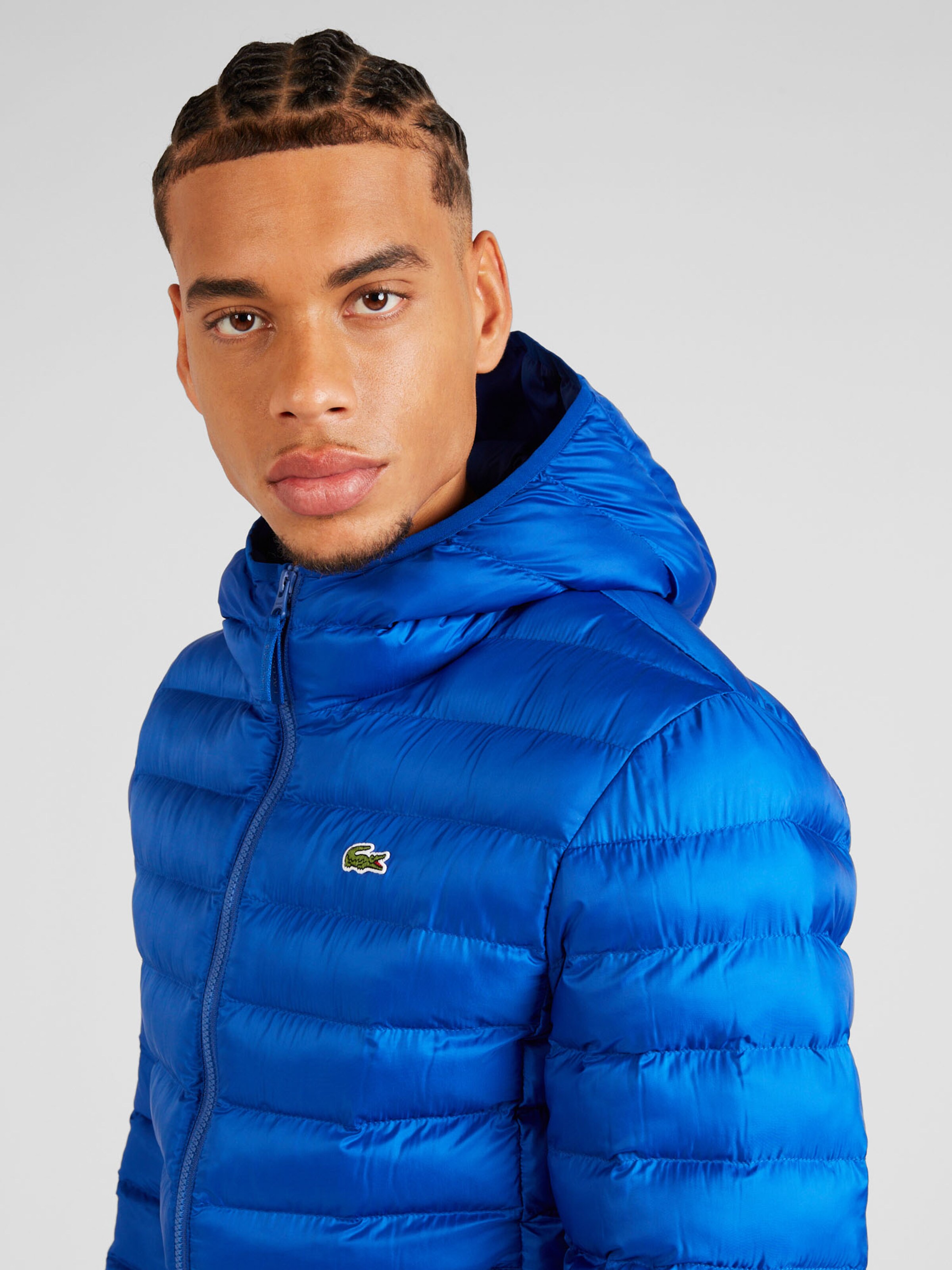 LACOSTE Between Season Jacket in Royal Blue ABOUT YOU