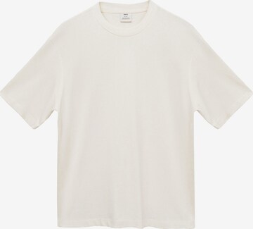 MANGO MAN Shirt 'ANOUK' in Wit: voorkant