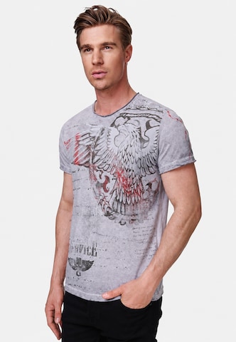 Rusty Neal T-Shirt in Grau: Vorderseite