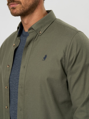 MCS Klasický střih Košile ' Tom ' – zelená