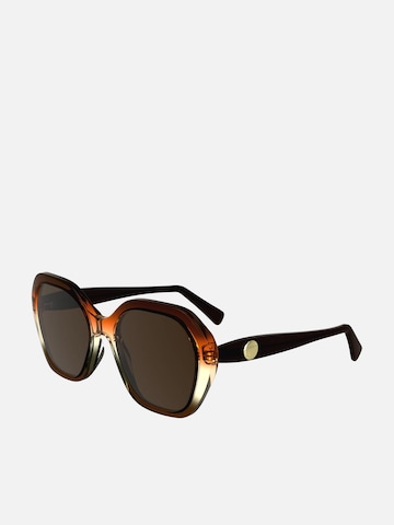 Longchamp - Gafas de sol en marrón: frente