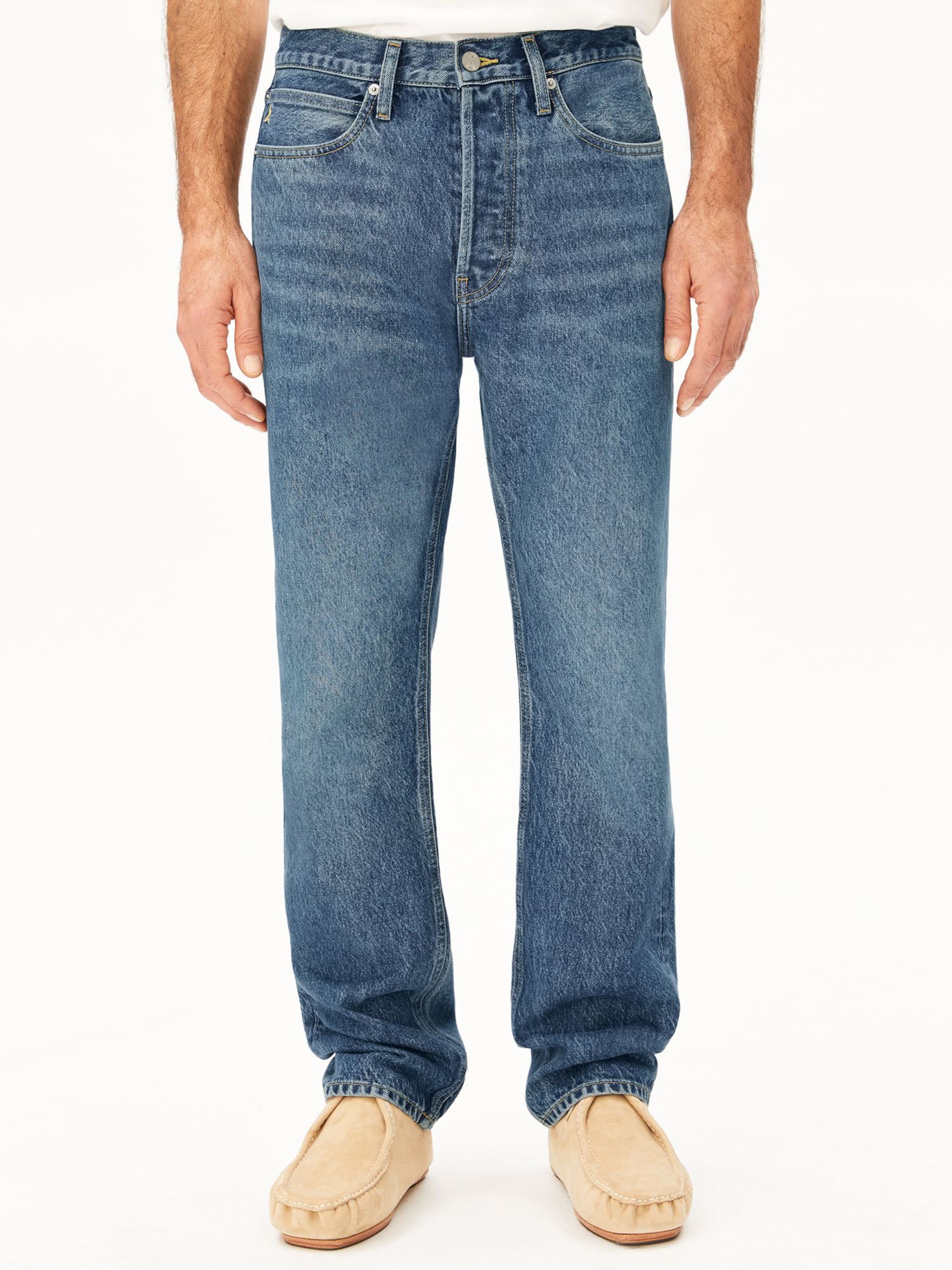 ARMEDANGELS Regular Jeans in Blauw: voorkant