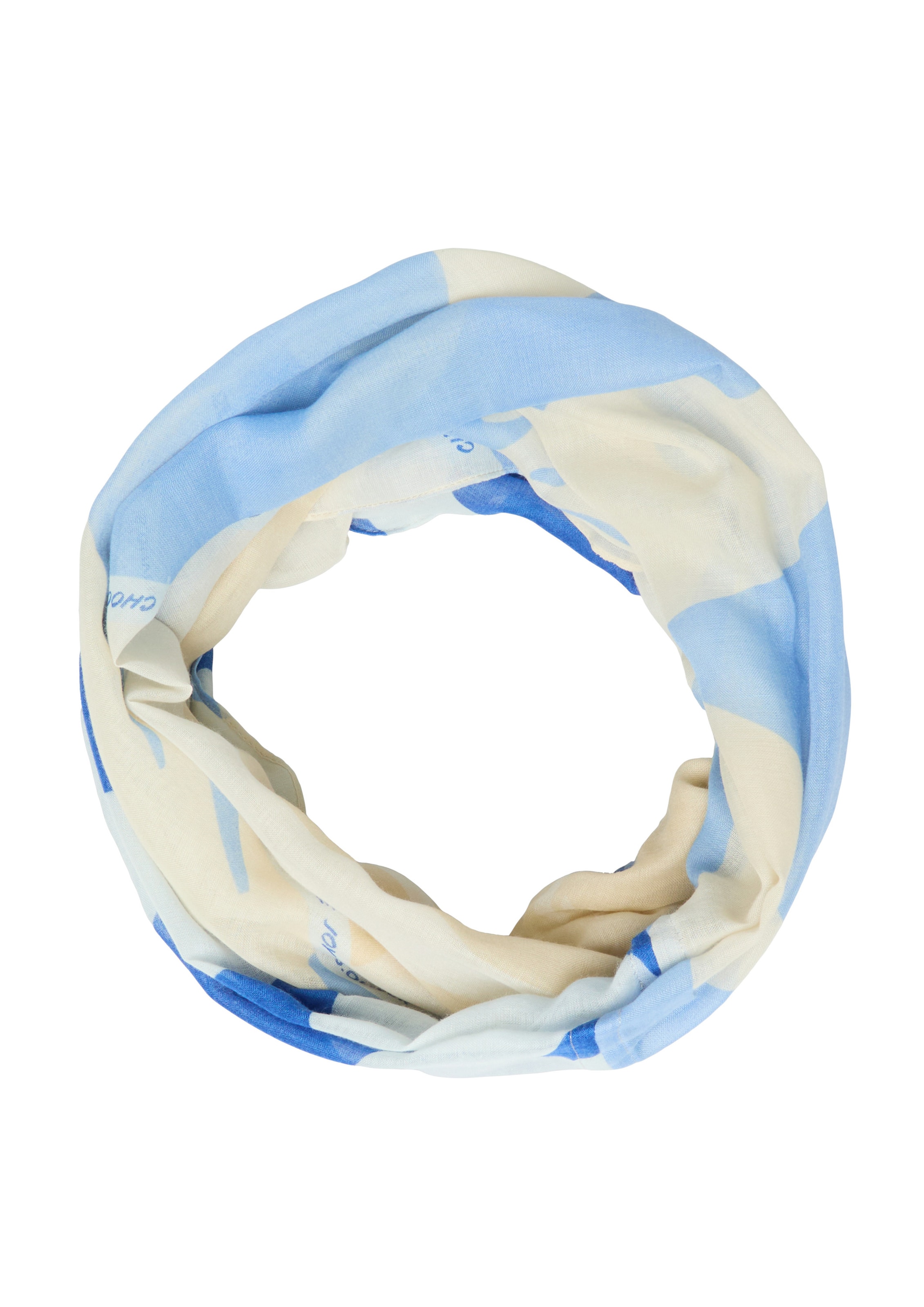 s.Oliver Tunnelsjaal in Blauw: voorkant