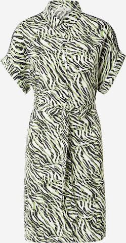 FREEMAN T. PORTER Shirt Dress 'Raffia' in Green: front