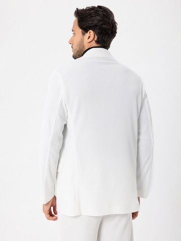 Antioch Regular fit Poslovni suknjič  | bela barva