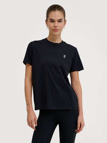 Hummel Functioneel shirt 'Pulse' in Zwart: voorkant