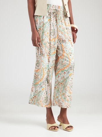 Wide Leg Pantalon à pince 'El44eni' Hailys en vert : devant