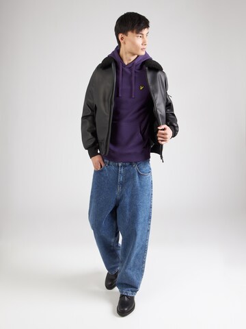 Lyle & Scott Sweatshirt in Lila