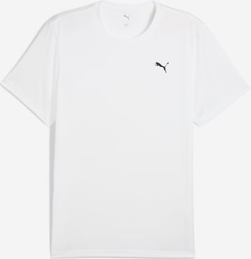 PUMA Функциональная футболка 'Tad Essentials' в Белый: спереди