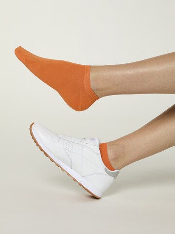 Nur Die Ankle socks ' Unisex Colour Sneaker farbige Füßlinge kurz ' in Orange