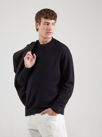 Pulover de la ARMANI EXCHANGE pe negru: față
