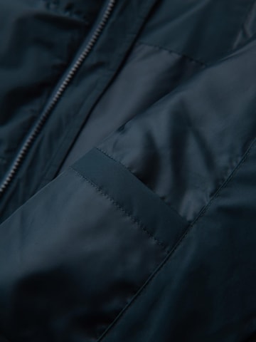 Ombre Winterjas 'Level up' in Blauw