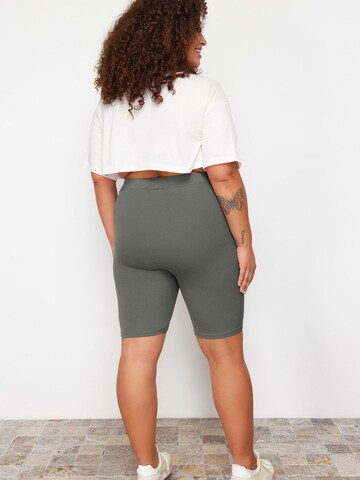Skinny Leggings Trendyol Curve en bleu