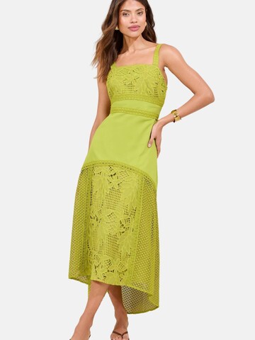 Lipsy Jurk in Groen: voorkant