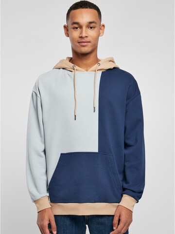 Urban Classics Sweatshirt in Blauw: voorkant