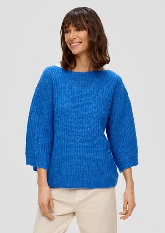 s.Oliver Sweater in Blue: front