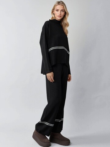 Pantalons de tailleur My fashion en noir