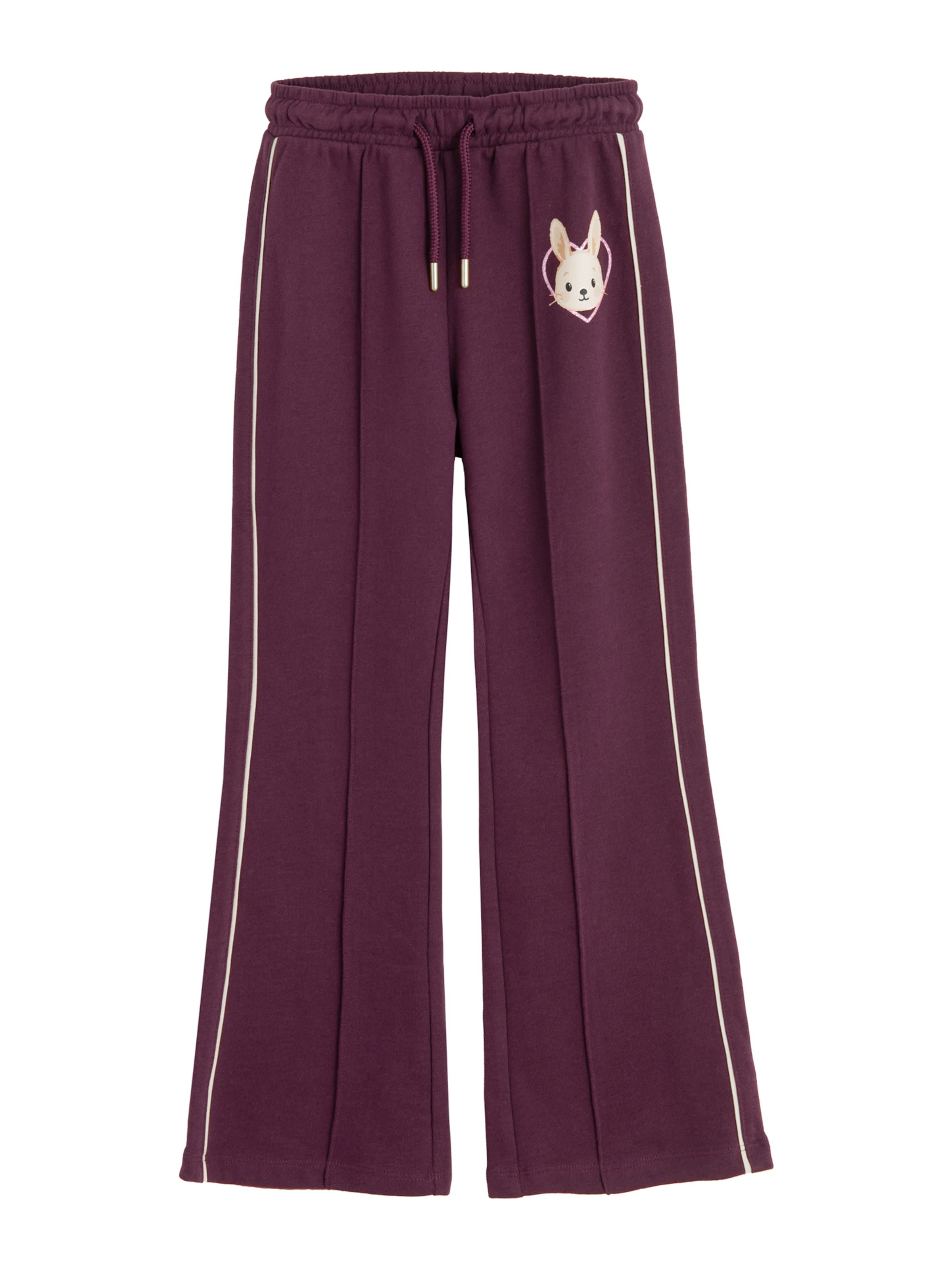évasé Pantalon Cool Club en rouge : devant