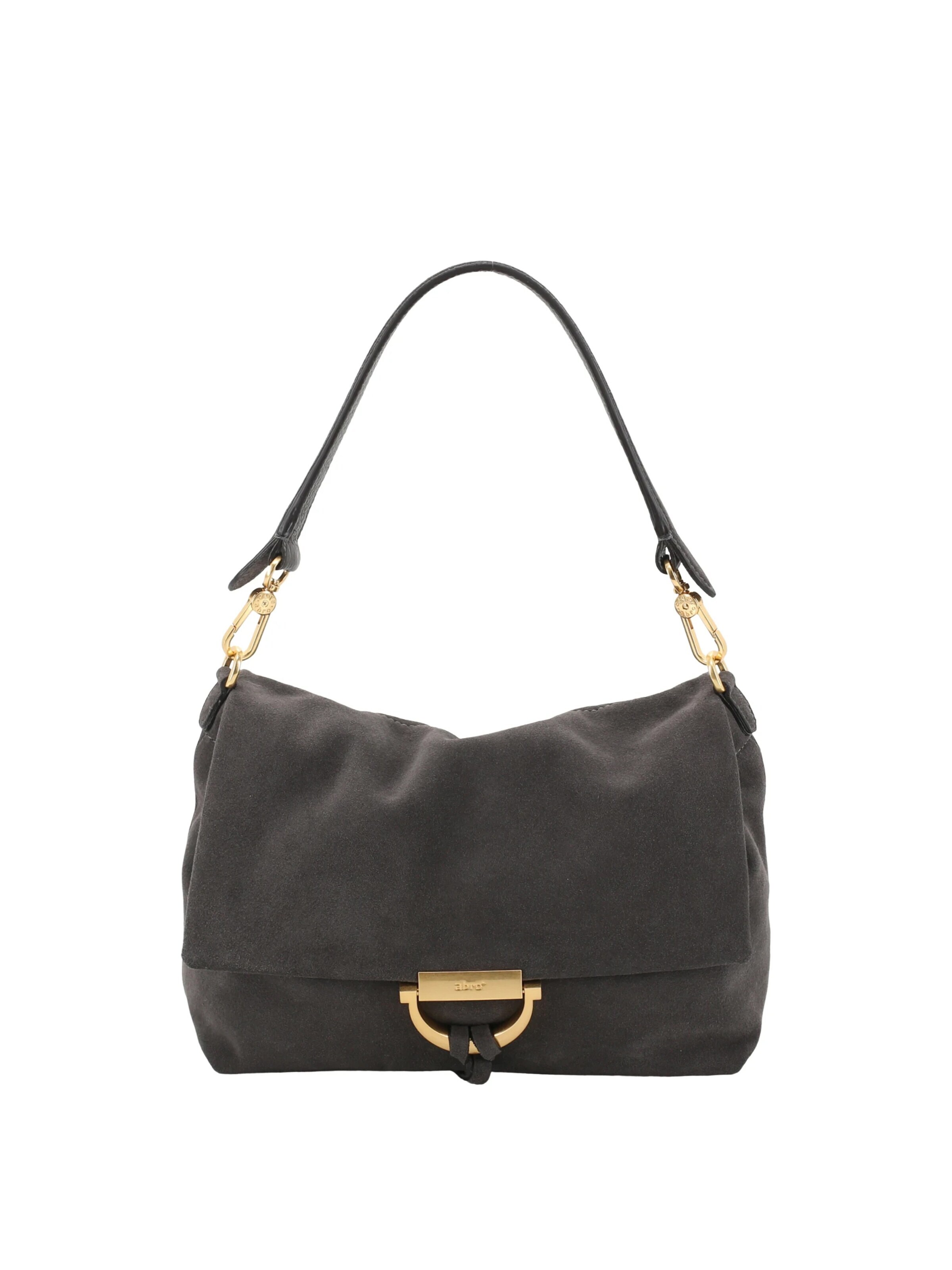 ABRO Shoulder Bag 'TEMI' in Grey: front