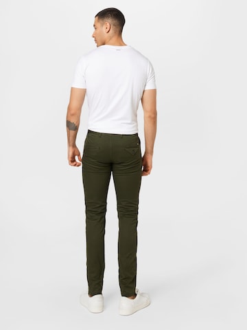 SCOTCH & SODA Slimfit Chino kalhoty 'Mott' – zelená