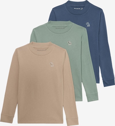 Abercrombie & Fitch Paita värissä tummansininen / vaaleanruskea / vaaleanvihreä, Tuotenäkymä