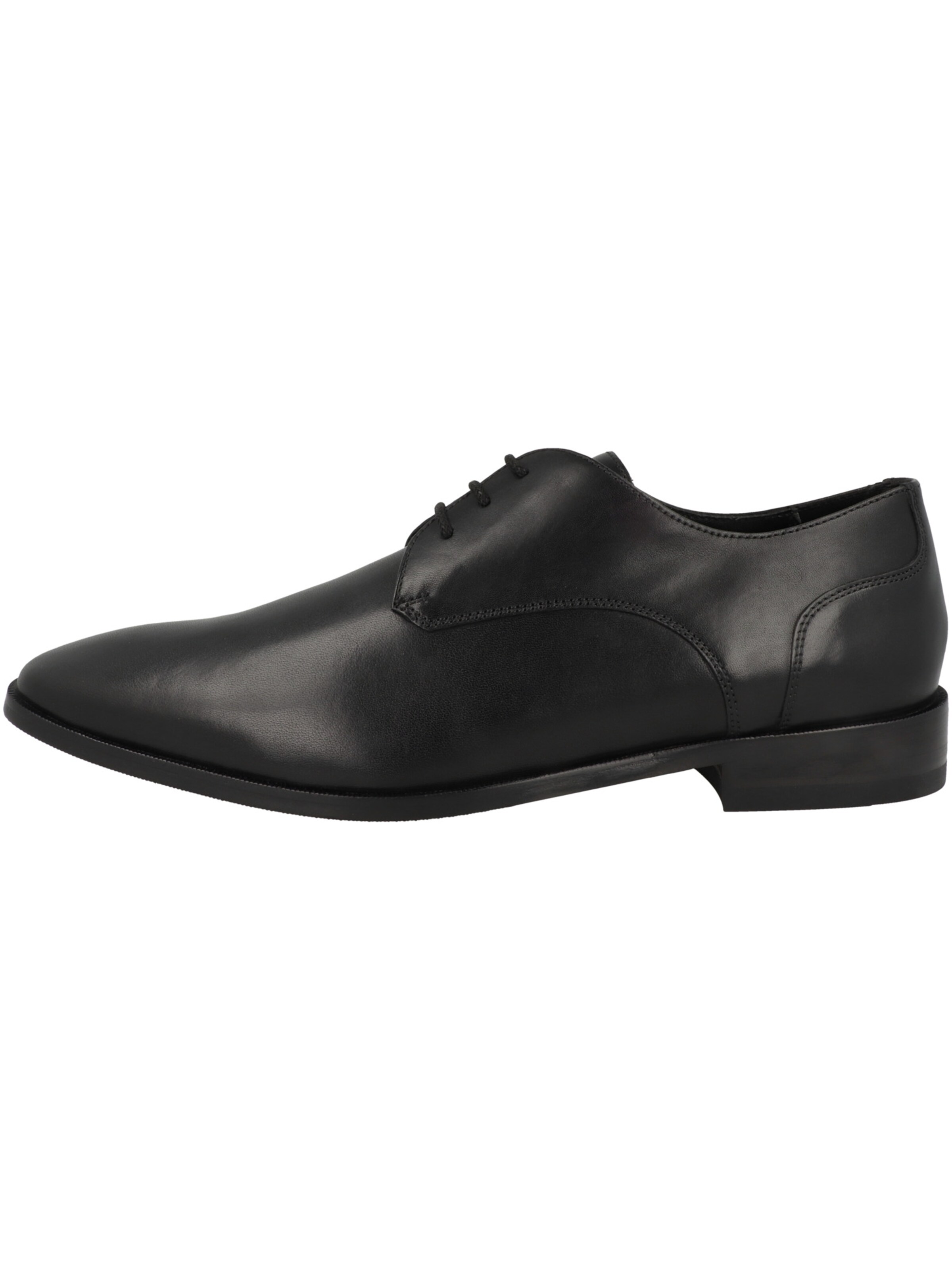 Gordon & Bros - Sapato com atacadores em preto: frente