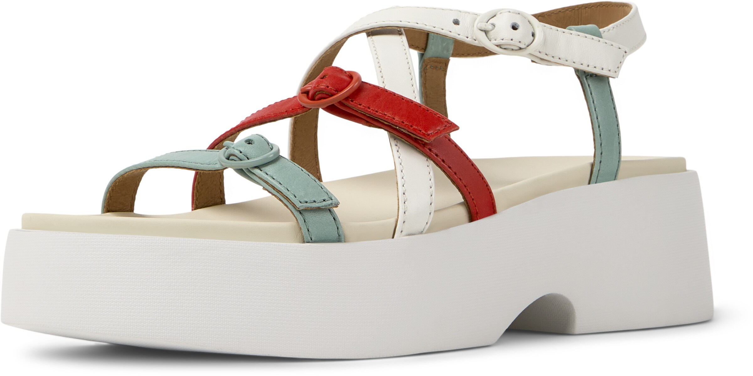 CAMPER Sandale 'Tasha' in Weiß: Vorderseite